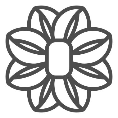 Pruva çizgisi simgesini göster. Bayramlık yay vektör çizimi beyaza izole edildi. Ribbon hediye düğümü tasarımı, web ve uygulama için tasarlanmış. Eps 10.