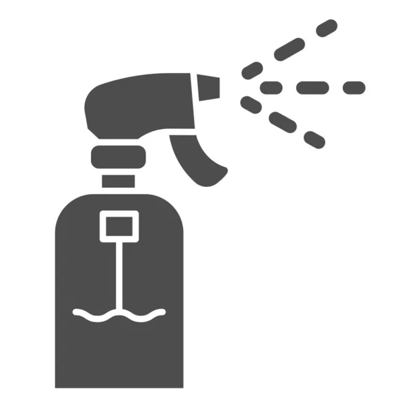 Tuinsproeier solide pictogram. Spreid vectorillustratie geïsoleerd op wit. Sprinkler glyph stijl ontwerp, ontworpen voor web en app. Eps 10. — Stockvector