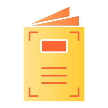 Not: Düz simge. Düz stil dizüstü bilgisayar rengi simgeleri. Pad gradyan tasarımı, web ve uygulama için tasarlandı. Eps 10.