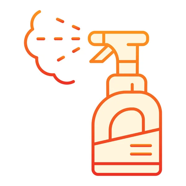 Spray fles platte pictogram. Verstuiver rode pictogrammen in trendy platte stijl. Pulverizer gradiënt stijl ontwerp, ontworpen voor web en app. Eps 10. — Stockvector