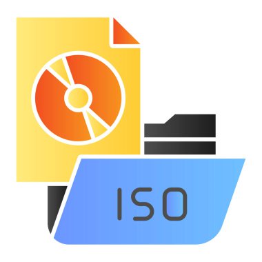 Disk düz simgesi olan dizin. Dizin rengi simgeleri modada düz. Bilgisayar dizini gradyan tasarımı, web ve uygulama için tasarlandı. Eps 10.