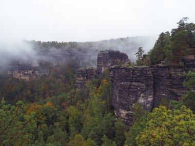 kumtaşı ayağı ulusal park çek İsviçre sisli au