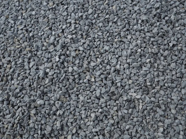 Textura de grava gris - fondo de piedra de granito — Foto de Stock