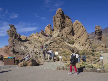 İspanya, Kanarya Adaları, Tenerife, El Teide Milli park, Aralık