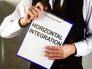 El yazısıyla yazılmış kelimeleri yatay bütünleşmeyi gösteren metin işareti