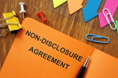 Yazılı metni gösteren kavramsal fotoğraf Açıklama Yapmama Anlaşması