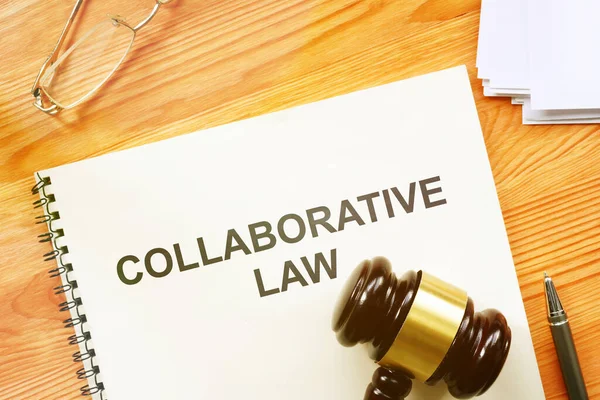 Conceptual busoness photo is showing the printed text collaborative law