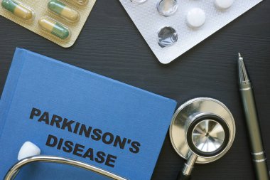Parkinson hastalığını gösteren kavramsal el yazısı metni