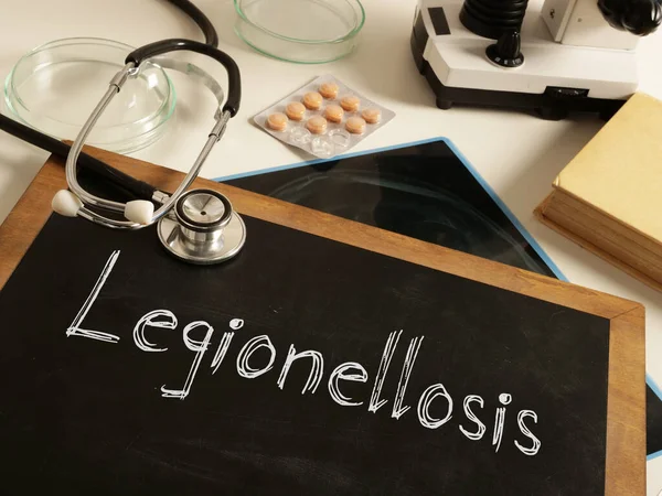 Legionellosis Показаний Концептуальній Медичній Фотографії — стокове фото