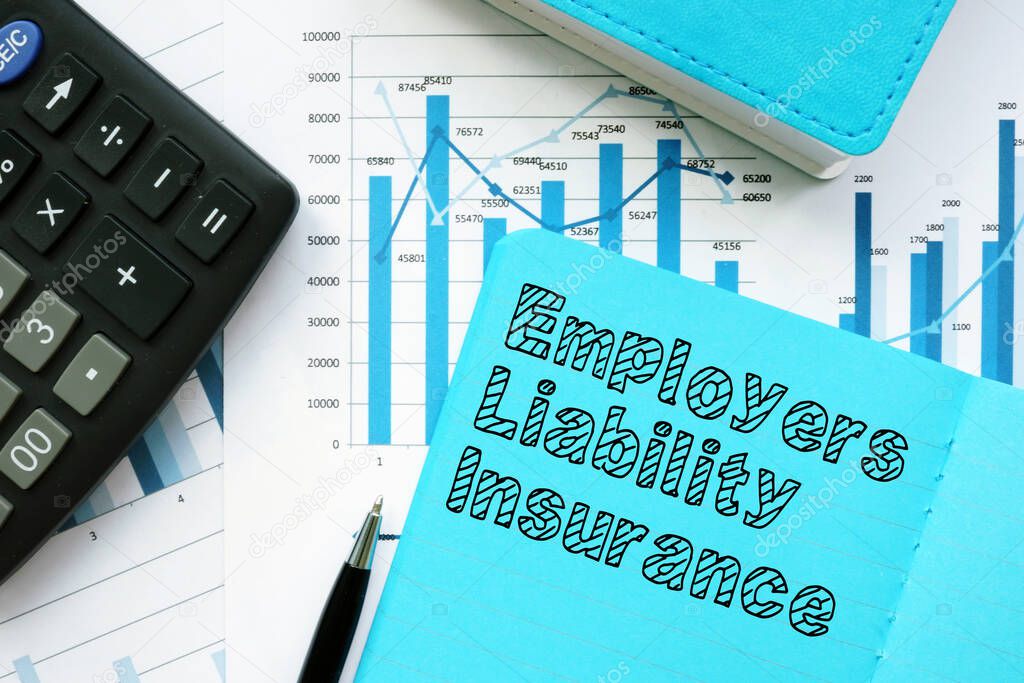 Employers Liability Insurance is shown on the conceptual business photo