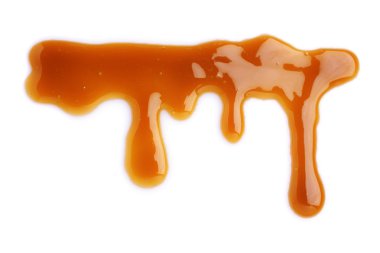 Melted caramel dripping clipart