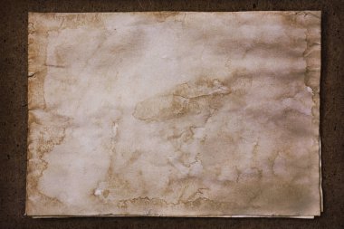 eski bir grunge kağıt