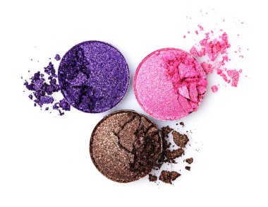 Kahverengi, mor ve pembe parlak kaptırdın