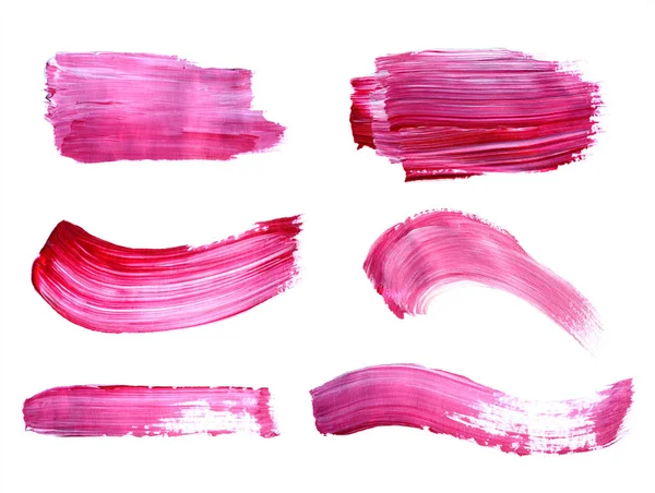 Zestaw obrysy farba fioletowy — Zdjęcie stockowe