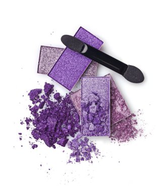 Mor ezilmiş göz farı