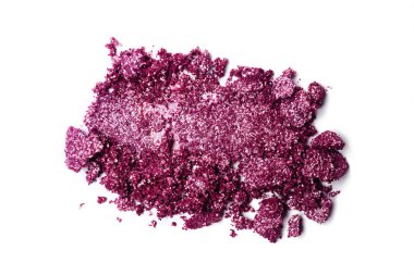 Ezilmiş mor göz farı smear