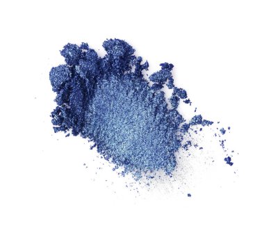 Ezilmiş mavi göz farı smear