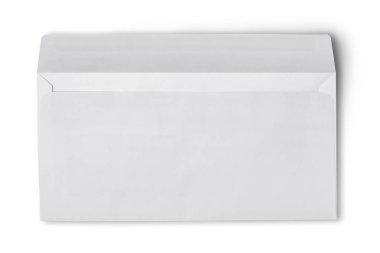 Yazışmalar için beyaz zarf