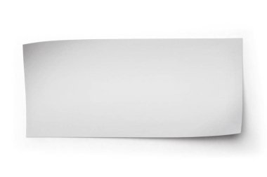 Kağıt beyaz boş sayfa