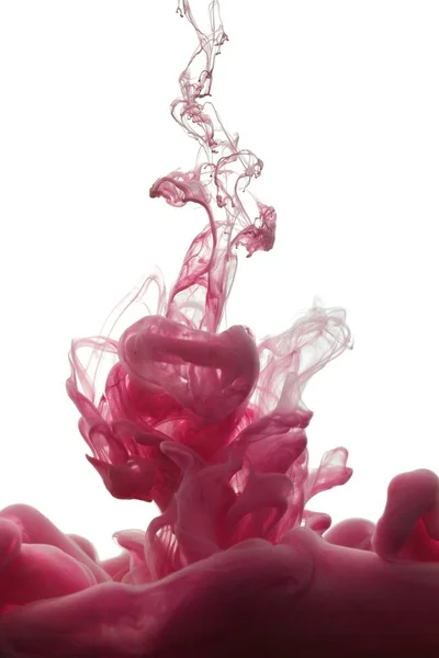 スプラッシュ ペイントの抽象オブジェクトです。水でインクの色の雲 — ストック写真
