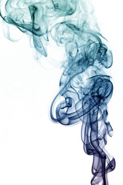 Transparented renkli duman bulutu