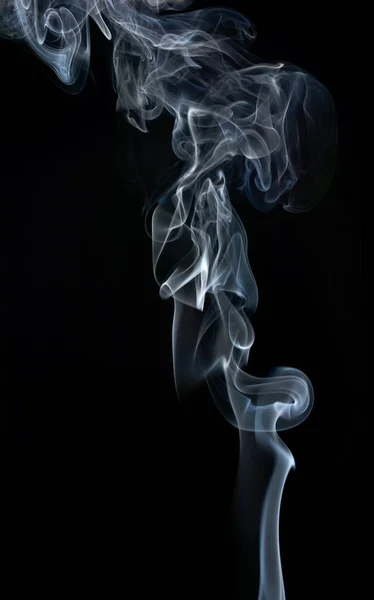 Transparented white cloud of smoke — Stock Photo, Image