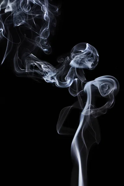 Nuvem branca transparente de fumaça — Fotografia de Stock
