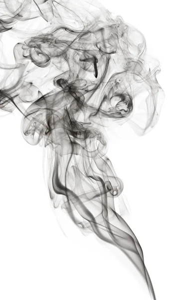Transparented siyah bir duman bulutu — Stok fotoğraf