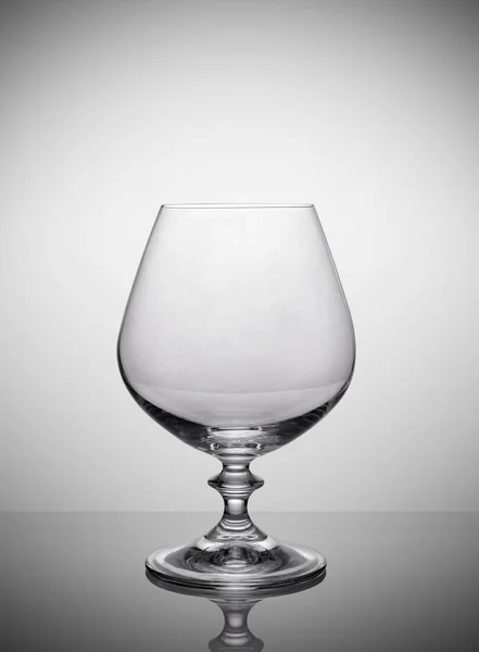 Tomma glas för cognac — Stockfoto