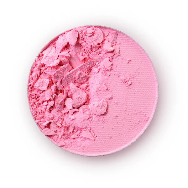 Pink crushed eyeshadow for make up as sample of cosmetic product — Stock Photo, Image