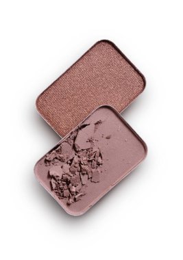 İçin kahverengi ezilmiş göz farı makyaj kozmetik ürünü örnek