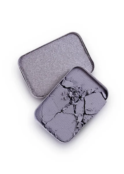 İçin gri ezilmiş göz farı makyaj kozmetik ürünü örnek