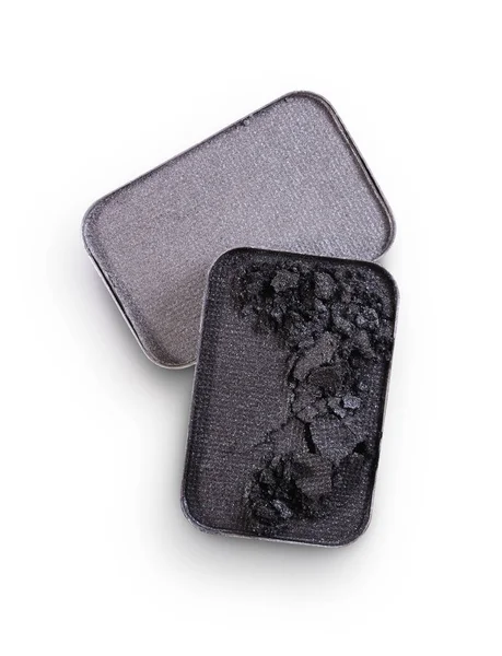 İçin gri ezilmiş göz farı makyaj kozmetik ürünü örnek