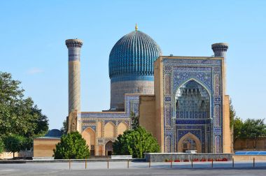 Tamerlane veya Amir Timur Semerkand, Özbekistan'a Gur Emir Türbesi
