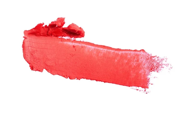 Roter Lippenstift für Make-up als Beispiel für Kosmetikprodukte — Stockfoto