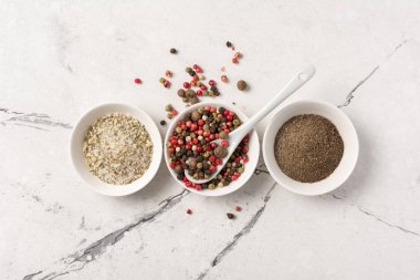 Lezzetli yemekler için baharat karışımı.