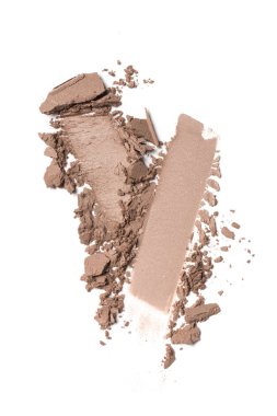 Beyazda izole edilmiş bej göz farının kokusu.