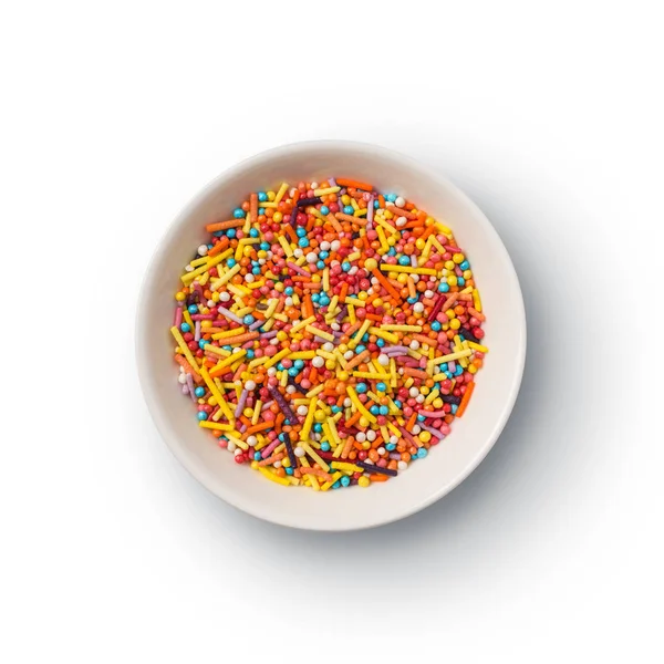 Colorful sugar sprinkles for happy easter — 스톡 사진