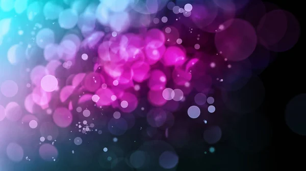 Абстрактный розовый и синий фон с эффектом боке — стоковое фото