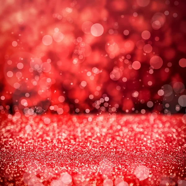 Abstraktní červené pozadí s efektem bokeh — Stock fotografie