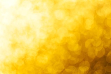 altın arka plan bokeh etkisi ile