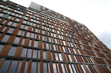 LODZ.POLAND, 13 Nisan 2020, New Center of Lodz 'da ofis binası 