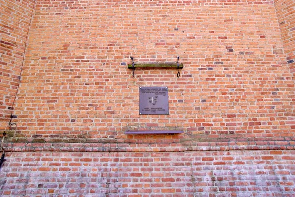 Måndag April 2020 Pabianice Polen Matthew Kyrka — Stockfoto