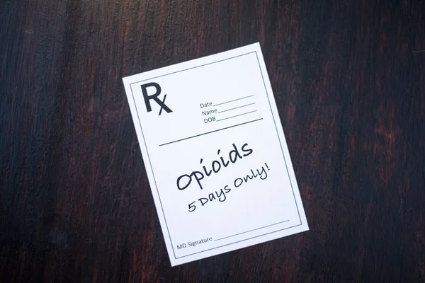 5 gün doz opioid reçete