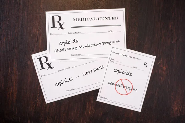 Uyarılar reçete opioid reçete. NEF