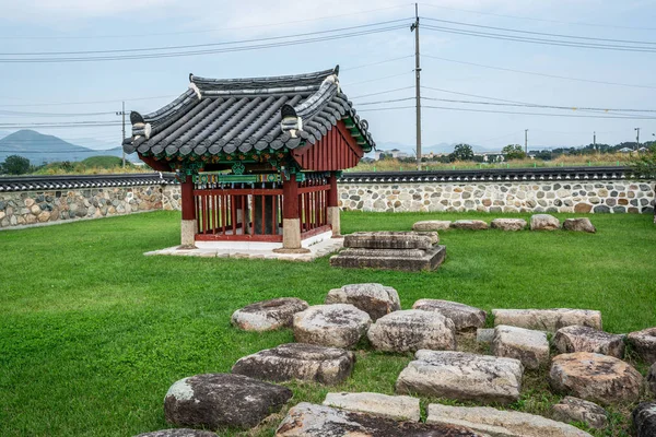 Jaemaejeong Well site in Gyeongju South Korea — стокове фото