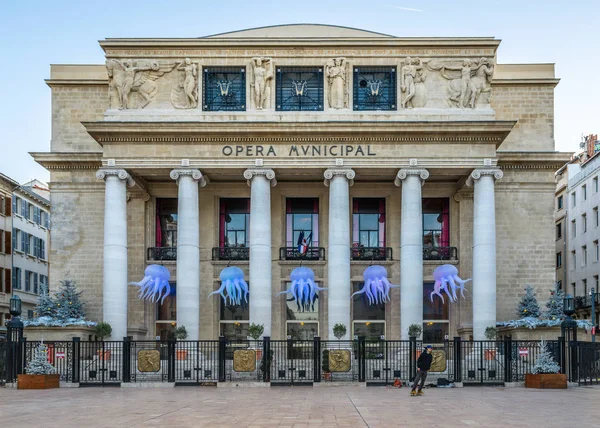 Opéra Bâtiment municipal vue de Marseille France — Photo