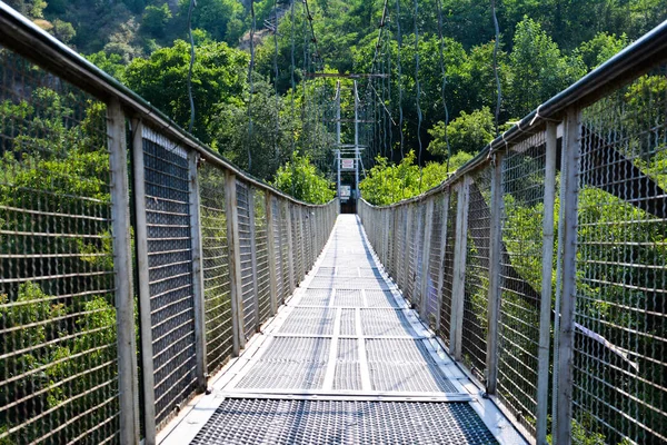 Suspensão Balançando Ponte Khndzoresk — Fotografia de Stock