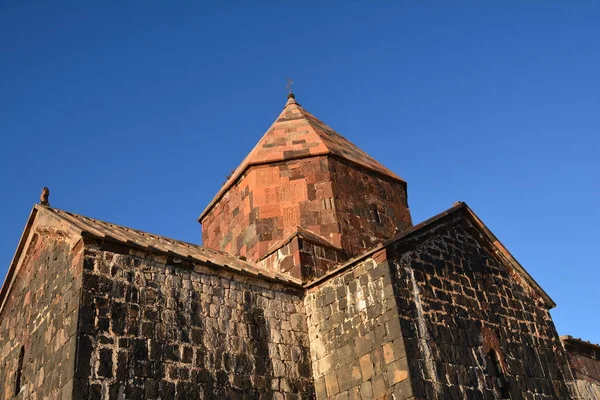 Церква Севанаванк Вірменії Провінція Гегаркунік — стокове фото