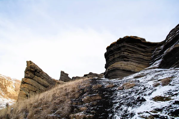 Roca Simba Armenia Hermoso Paisaje Montaña — Foto de Stock